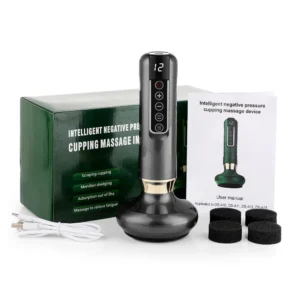 Electric Cupping Massager – Vacuum Therapy & Muscle Relaxation Tool