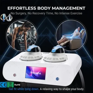 Mecavie Sculpt Machine 15Tesla 6500w EMS RF Fat Slimming Burning Muscle Stimulation Body Sculpting 15 Electromagnetic Therapy